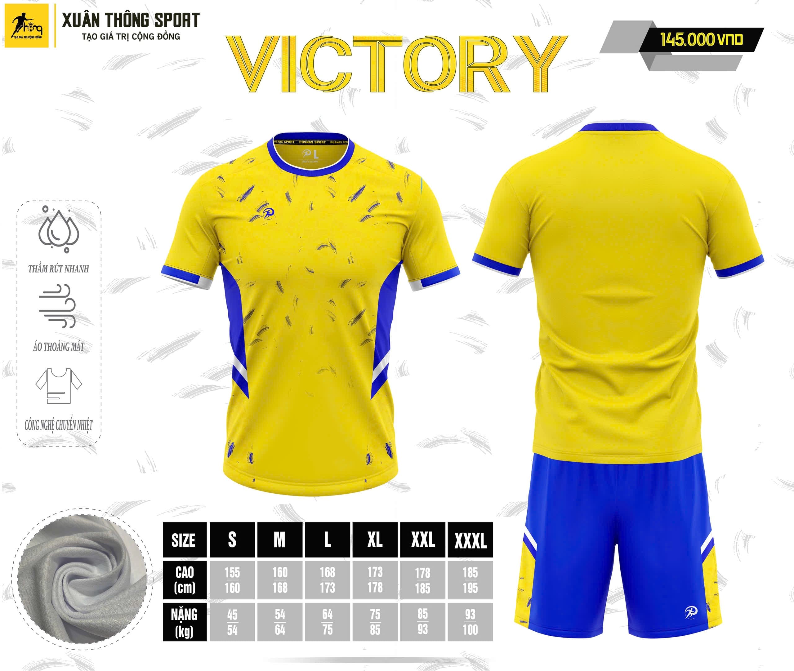 Bộ áo quần VICTORY - Mẫu 1