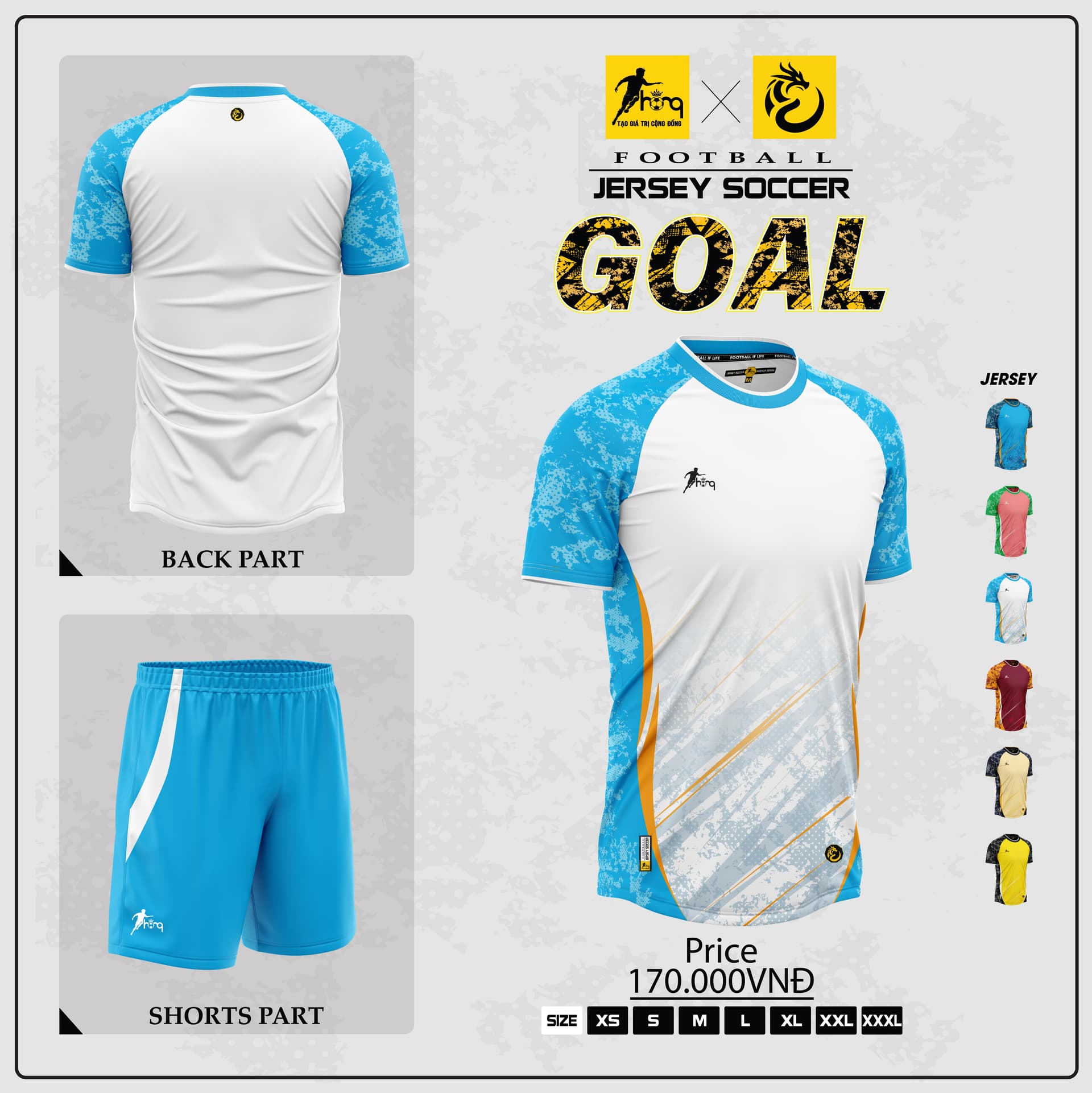 Quần áo bóng đá Goal