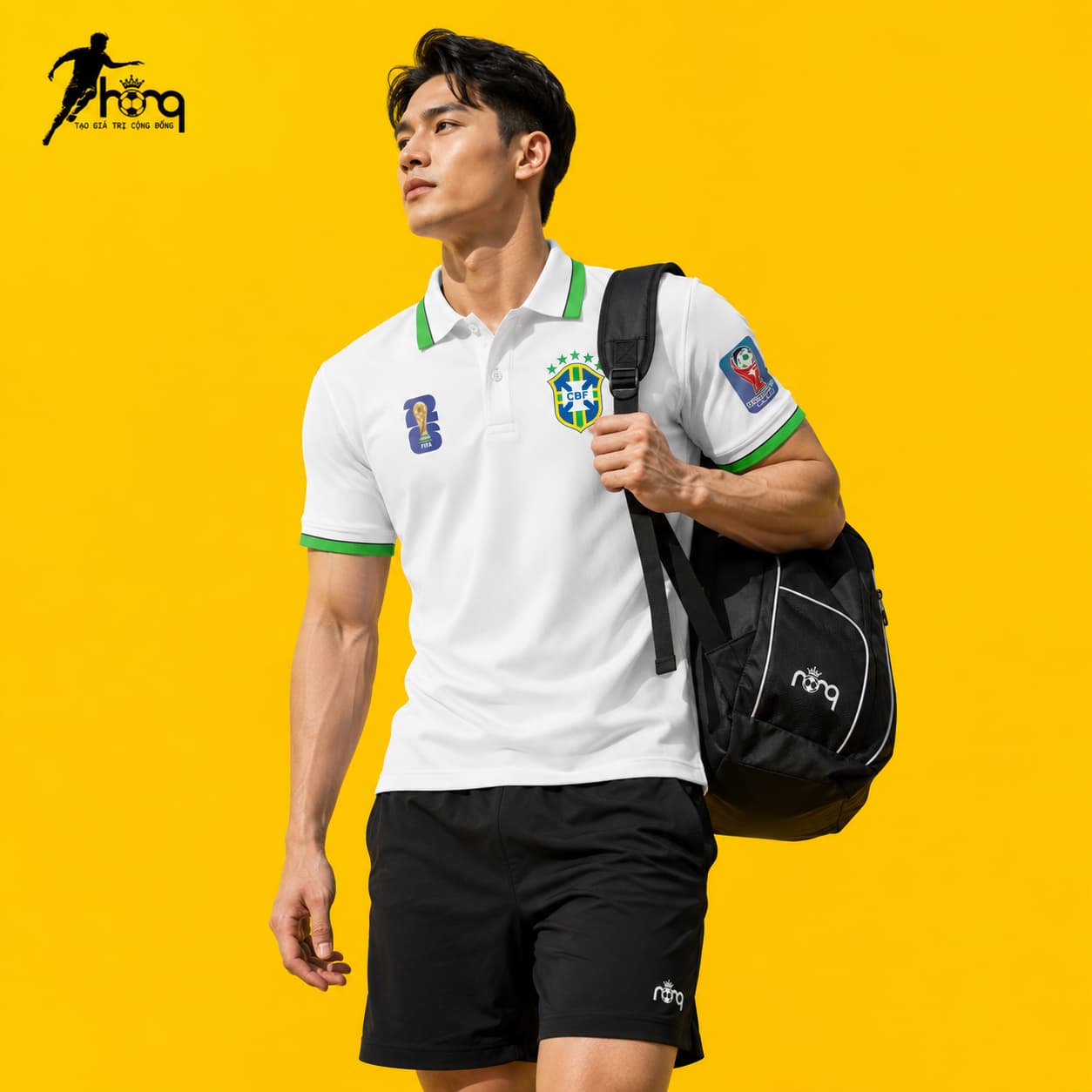 Áo polo Brazil