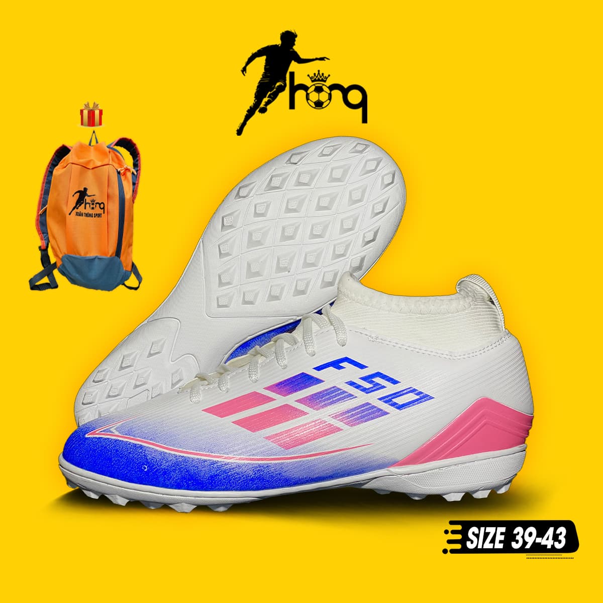 Giày Bóng Đá F50 Elite Cổ Cao TF