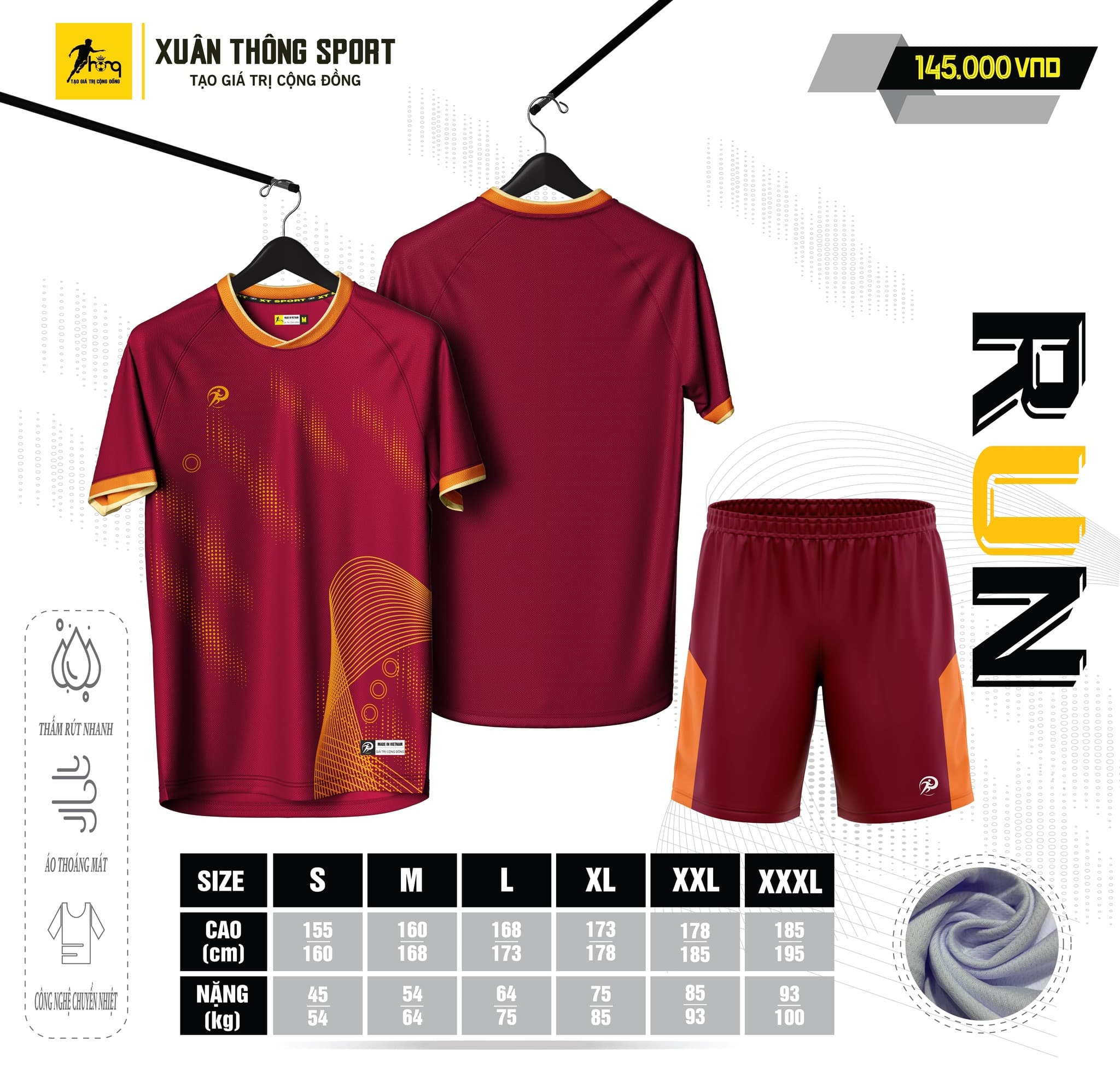 Bộ áo quần Xuân Thông Sport - Mẫu 4