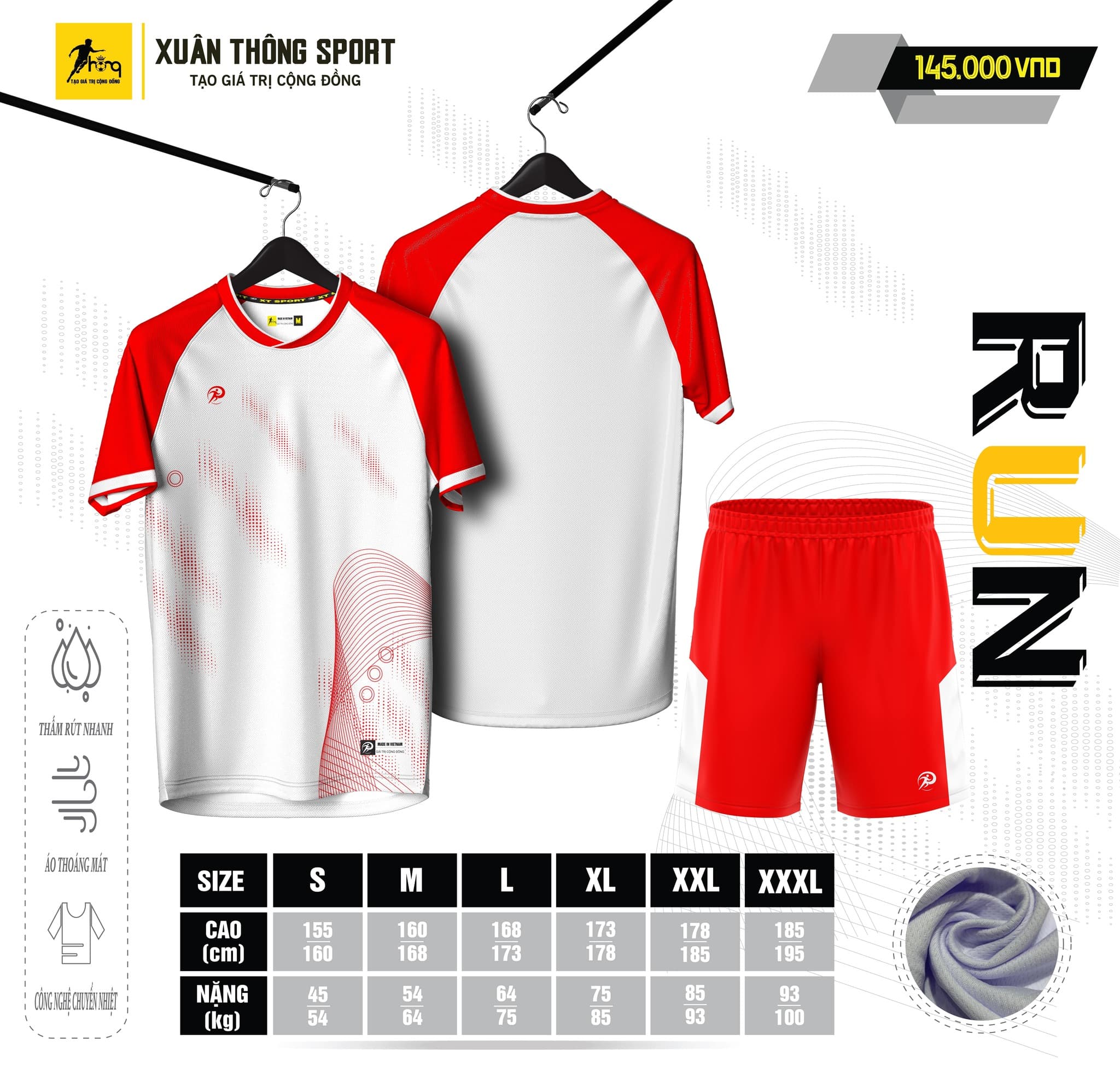 Bộ áo quần Xuân Thông Sport - Mẫu 6