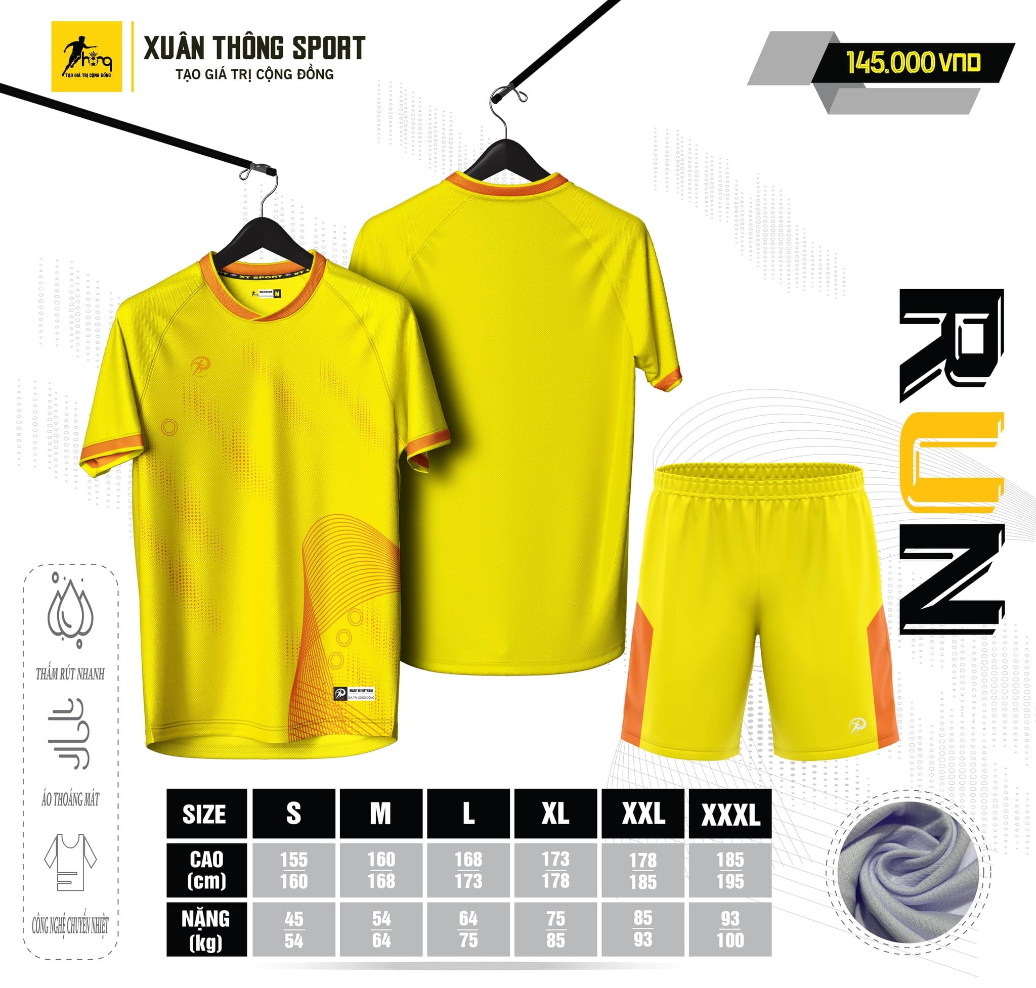 Bộ áo quần Xuân Thông Sport - Mẫu 7